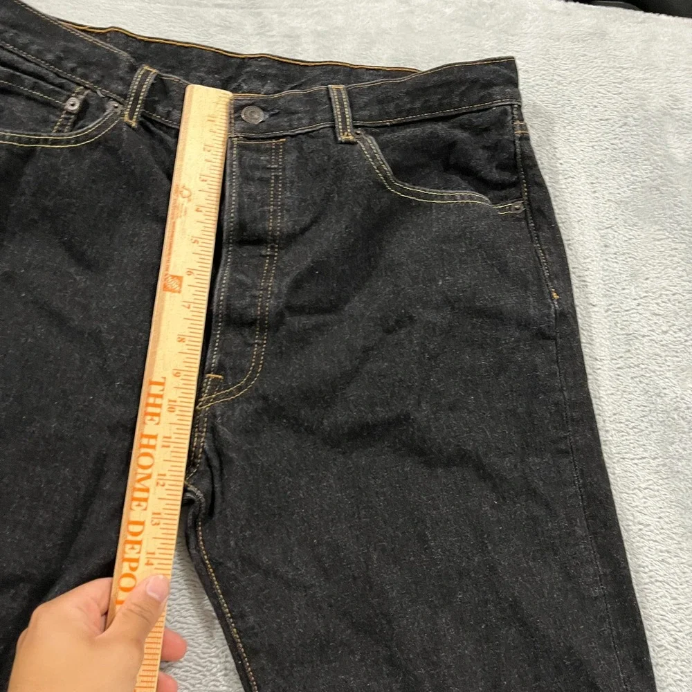 Levis 501XX Jeans Mens‎ 34x29* Black Red Tab Straight Leg Y2K Retro Western